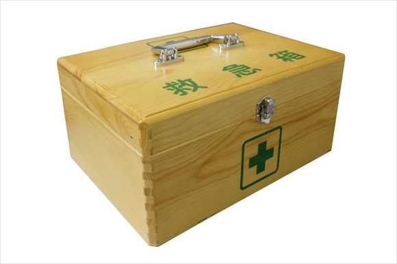 リーダー木製救急箱 Mサイズ
