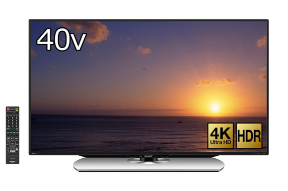 シャープ 40V型 4K対応 液晶 テレビ HDR対応 高精細4K低反射液晶パネル AQUOS LC-40U40