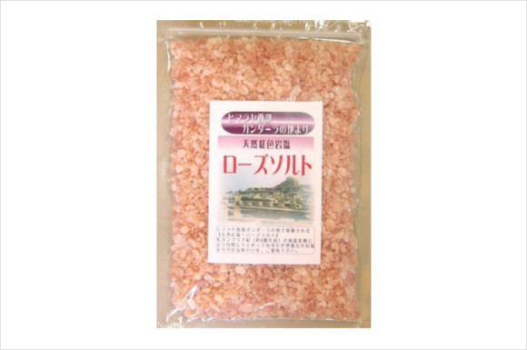 天然紅色岩塩 ヒマラヤピンクソルト ミル用粗粒　（3～5mm）300g入