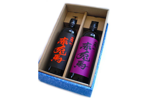 赤兎馬＆紫の赤兎馬 720ml ×2本 箱入り 芋焼酎 濱田酒造