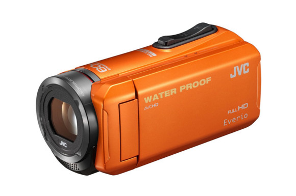 JVC KENWOOD JVC ビデオカメラ EVERIO 防水 防塵 内蔵メモリー32GB オレンジ GZ-R300-D