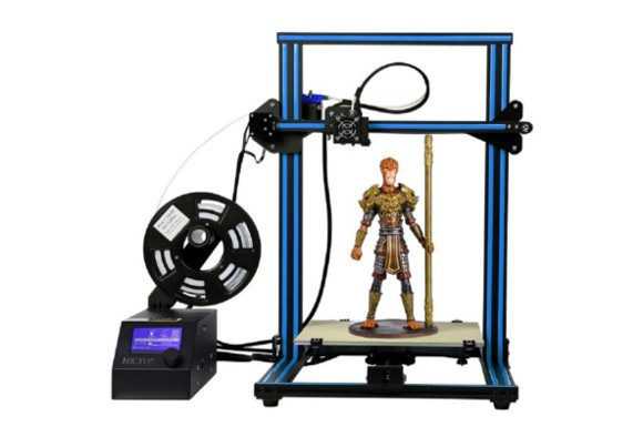 「新機種」HICTOP 3Dプリンター Reprap Prusa i3 DIYキット未組立 最大印刷サイズ 300*300*400mm　アルミニウム　0.2KGフィラメント付属　3dp-20　Creality CR-10