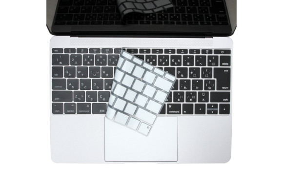 【日本正規代理店品】BEFiNE キースキン 新しいMacBook 12",2016年 Macbook Pro 13"(Touch ID 非対応モデル)用 キーボードカバー ベーシック ブラック