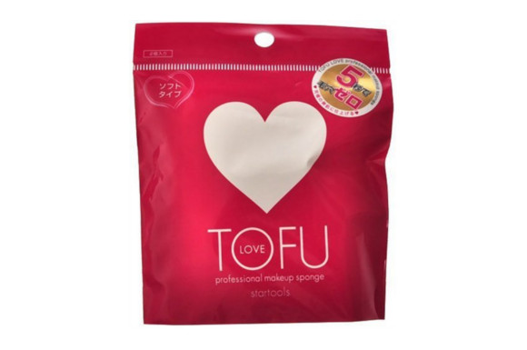 TOFU LOVE プロフェッショナルメイクアップスポンジ 2PC