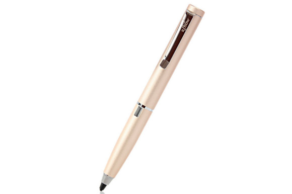 aibow 極細 タッチペン スマートフォン タブレット スタイラスペン iPad iPhone Android ペン先2mm (シャンパンゴールド)
