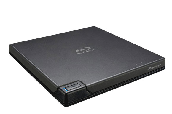 Pioneer パイオニア BDXL対応 USB3.0 クラムシェル型ポータブルブルーレイドライブ ブラック 白箱 BDR-XD05BKXL2