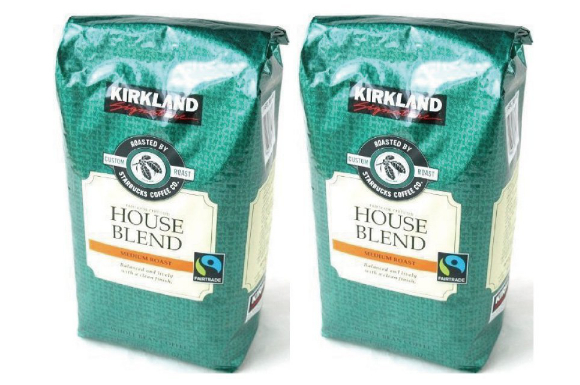 Kirkland スターバックス ローストハウスブレンド コーヒー (豆) 907g×2パック