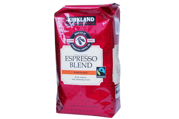 KIRKLAND　エスプレッソコーヒー豆　907ｇ（赤）100％アラビカ豆　ローステッドスターバックス社