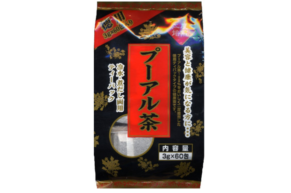 徳用 プーアル茶 黒 3g×60包