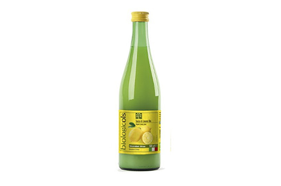 シチリア産有機レモン生搾りストーレート果汁 500ml 有機JAS認証