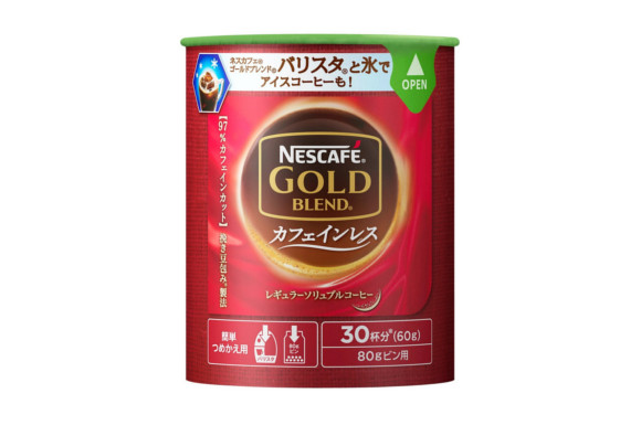 ネスカフェ ゴールドブレンド カフェインレス エコ&システムパック 60g×2個