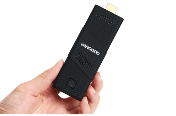 VANGOOD Atom X5高性能スティック型パソコン Windows10/4GB/64GB 62g 冷却ファン搭載