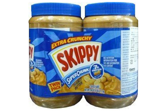 SKIPPY スキッピー ピーナッツバター スーパーチャンク 2.72kg(1.36kg×2)