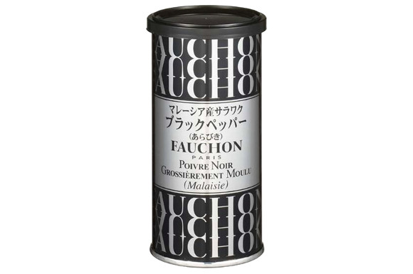 FAUCHON 缶入りサラワク ブラックペッパー(あらびき) マレーシア産 100g