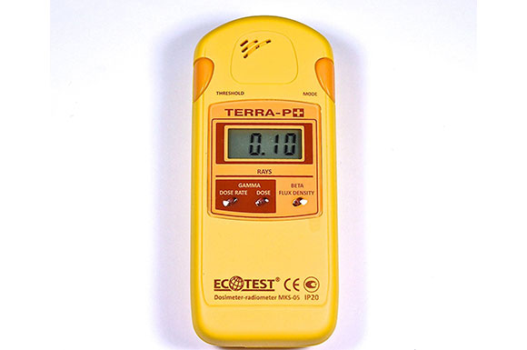 ガイガーカウンター TERRA-P+ (P) ECOTEST 放射能測定機 CEマーク付き(マニュアル付属)