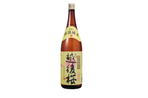 越後桜酒造 純米酒 1800ml