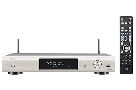 DENON ネットワークオーディオプレーヤー ハイレゾ音源対応 プレミアムシルバー DNP-730RE-SP