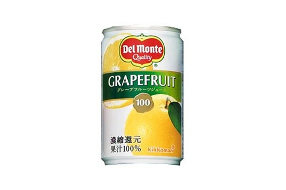 デルモンテ グレープフルーツジュース160g缶×30本入×（2ケース）