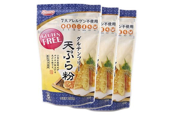 国産 グルテンフリー 天ぷら粉 600g（ 200g × 3袋 ） セット 九州産 米粉 玄米粉 使用