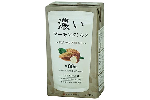 筑波乳業 濃いアーモンドミルク1000ml (ほんのり黒糖入り)