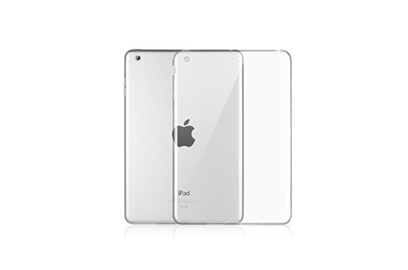 iPad Air ケース TPU製 クリア 透明 耐衝撃 カバー 衝撃吸収 指紋防止 iPad Air ケース タブレット アイパッド エアー ケース (クリア)