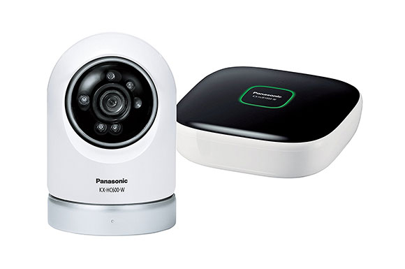  Panasonic ネットワークカメラ スマ@ホーム 屋内スイングカメラ(ペットカメラ)キット KX-HC600K-W