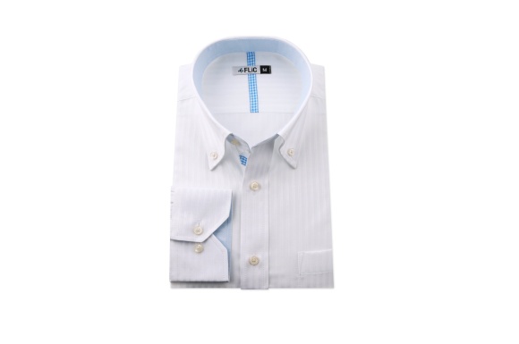 (フリック） FLiC ワイシャツ ボタンダウン 長袖 形態安定 メンズ 13種類 ビジネス 【sb/nb】
