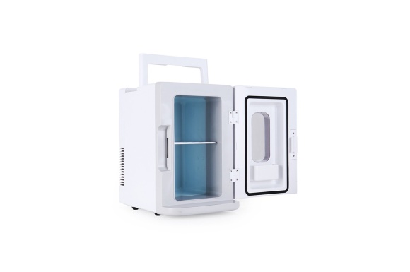 VOKUA ポータブル冷温庫 家庭 車載両用 ミニ冷蔵庫 10L小型電源式 静音 DC電源 コンパクト冷凍庫 氷点下2～60℃まで可能