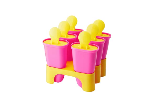  IKEA CHOSIGT アイスキャンディメーカー / ピンク × イエロー (60208479)
