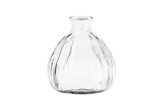 Gespout 花瓶 ガラス おしゃれ 一輪挿し 円柱 水耕栽培用 透明なガラスの花瓶 装飾用品 容器 卓上置物 一輪挿し ドライ花瓶 フローラ カボチャボトル 小さな口の花瓶 雑貨 人気 透明