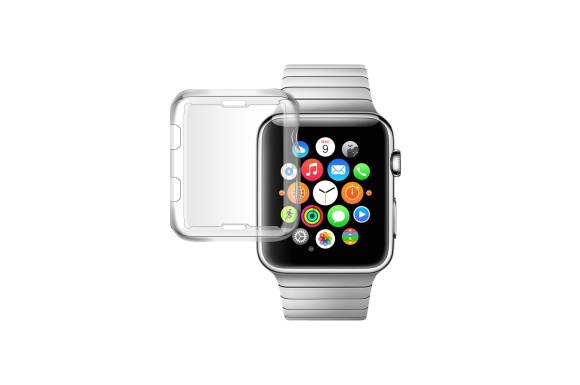 COLIN Apple Watch ケース 42mm 耐衝撃性 Apple Watch Series 3 ケース [ 落下 衝撃 吸収 ] アイフォンウォッチ Series 3 TPU 柔らかい ウオッチ保護ケース Apple Watch Series 3 42mm 専用ケース (42MM)